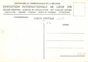 1930 Liege, Exposition Internationale, Section Agriculture - Horticulture / International exhibition...