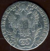 1814E 20kr Ag II.Ferenc T:3