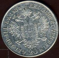 1838B 20kr Ag I.Ferdinánd T:2/2+