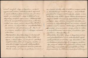 VÉDETT! 1916. 05. 06. I. Ferenc József saját kezűleg aláírt levele Jankovich Béla (1865-1939) vallás...