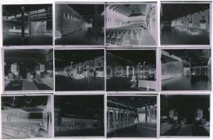 1982 Budapest, ALKOTMÁNY mozi kívül-belül, 12 db szabadon felhasználható negatív, 6x7 cm
