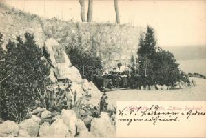 Abbazia, Littrow emlékmű / Littrow monument (EK)