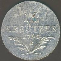 Ausztria/magyar verdejel 1795B 12Kr Ag II.Ferenc T:2-/3+
