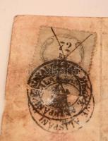 1862 Fegyvertartási engedély Malomgödri (Mühlgrabeni) elöljáró részére / 1862 Gun licence for Burgen...