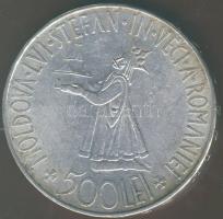 Románia 1941. 500L "Moldova" Ag T:2