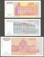 Jugoszlávia 1993-94. 1000D-50.000.000.000D 8klf bankjegy T:I,I-,II