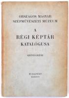 Pigler Andor: A régi képtár katalógusa. Szövegrész. Budapest, 1937, Országos Magyar Szépművészeti Múzeum, 321 p. Kiadói papírkötés, névjelzések és egyéb feliratok másolataival az utolsó lapokon. Jó állapotban.