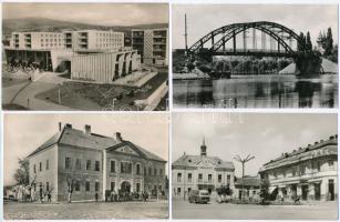 40 db MODERN  magyar fekete-fehér városképes lap / 40  modern  Hungarian balck & white town-view postcards