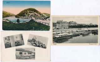 25 db RÉGI magyar városképes lap / 25 pre-1945 Hungarian town-view postcards