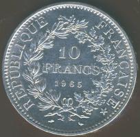 Franciaország 1965. 10Fr Ag "Herkules csoport" T:1/2