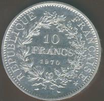 Franciaország 1970. 10Fr Ag "Herkules csoport" T:1/2