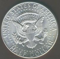 USA 1964. 1/2$ Ag "Kennedy" T:2