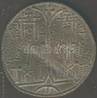 III.Béla 1172-1196. Rézpénz T:2/3+ Verési hibából adódó hajlás