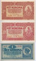 1913. 20K + 1917. 2K + 1920. 1K + 1920. 2K (2x) egyik "2ab csillaggal" T:I-,II,III