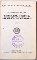 Dr. Ranschburg Pál: Az emberi elme II. Érzelem, ösztön, akarat, egyéniség. Pantheon Ismerettára. Bud...