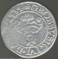 Lengyelország/Danzig 1534. 1Gr Ag I.Zsigmond T:3