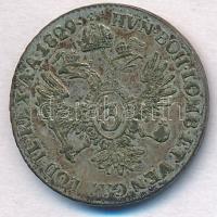 1829E 3kr Ag "I. Ferenc" T:2,2- patina