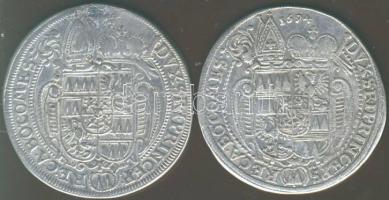 Osztrák Államok/Olmütz 1694. 15Kr Ag 2klf típusban T:2-/3+ + T:3 tömött fúrásnyom