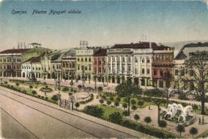 Eperjes, Presov; Fő utca nyugati oldala / main street