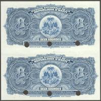 Haiti 1919. 2G függőleges párban "SPECIMEN" T:I