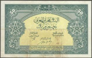 Marokko 1943. 50F T:II