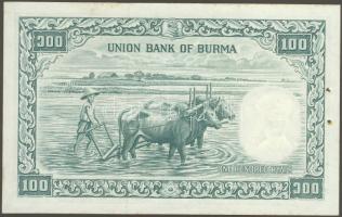 Burma 1958. 100K T:I-