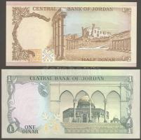 Jordánia 1975. 1/2D, 1D T:I