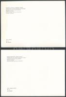 Sárközi ill. hollókői népviselet, 2 db MTI-fotó, hátuljukon feliratozva, 18×13 cm