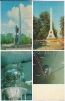 8 db MODERN használatlan szovjet képeslap; űrkutatás / 8 modern unused Soviet postcards; astronautic...