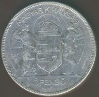 1930. 5P Ag "Horthy jobbra" T:3 k