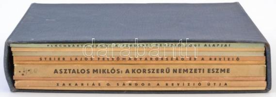 Revíziós gyűjtemény, kiadja az Erdélyi Férfiak Egyesülete 1933 (A korszerű nemzeti eszme, A területi...