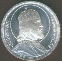 1938. 5P Ag "Szt.István" T:1!