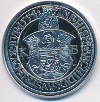 DN "Magyar tallérok utánveretben - I. Ferdinánd tallérja 1554" Ag emlékérem tanúsítvánnyal...
