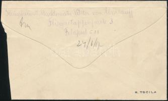 Austria-Hungary Field Cover "Stabsoffizier der k. u. k. Luftfahrtruppen beim 11. A. K." + ...