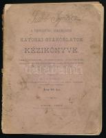 Zöld Károly: A tornásztatnál alkalmazandó katonai gyakorlatok kézikönyve. Győr, 1884, Pannonia Könyvnyomda, 50 p. Kiadói papírkötés, rossz állapotban.