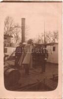 SMS Bodrog, Temes-osztályú monitor, Fregatthadnagy parancsnok jelentéstétele Őfensége Jenő főherceg ...