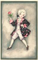 Baroque children, Wohlgemuth & Lissner  Primus Pastella No. 2082. Der Rosenkavalier - 2 old post...