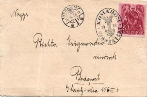 1938. 5P Ag "Szt. István" T:1 !