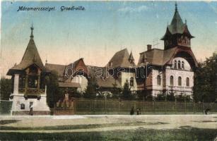 Máramarossziget, Sighetu Marmatei; Groedl Villa / villa (EB)