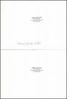 Utassy József(1941-2010) költő, Erdei Katalin felvétele, 3 db fotó, 13x18 cm