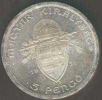 1938. 5P Ag "Szt. István" T:1 !