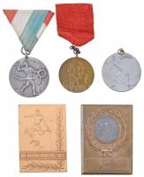 15db-os vegyes sport- és díjérem tétel, közte 1986. "Magyar Népköztársaság Bajnokságai - Felnőt...