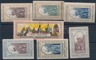 1896 Komplett Jubileumi segélysor 6 +1 db