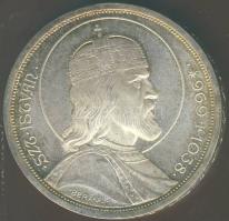 1938. 5P Ag "Szt. István" T:1 !