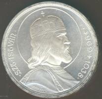 1938. 5P Ag "Szt. István" T:1 !