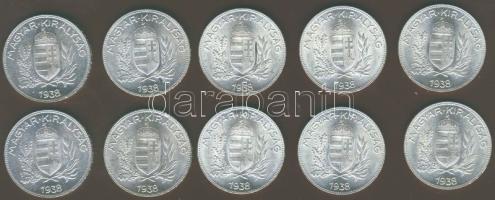 1938. 1P Ag (10x) T:1 !