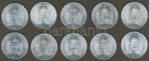 1937. 1P Ag (10x) T:1 !