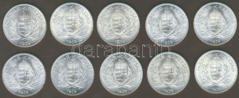 1939. 1P Ag (10x) T:1 !