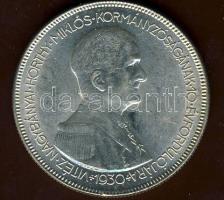 1930. 5P Ag "Horthy jobbra". T:2+