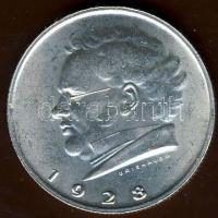 Ausztria 1928. 2Sch Ag "Schubert" T:2/2+